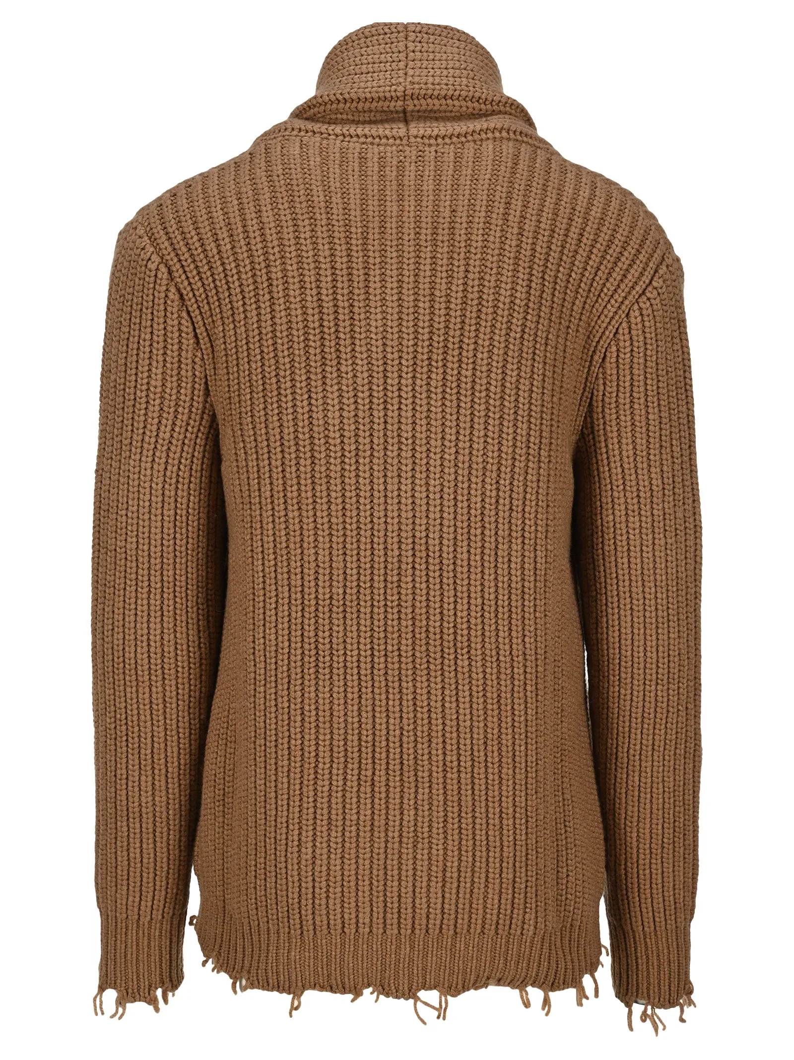 Alanui Rib Knit Peacoat