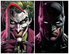 BATMAN THREE JOKERS #1 (OF 3) BATMAN & JOKER VARIANT SET (W/FREE PLAYING CARDS PROMO PACK) 08/25/20