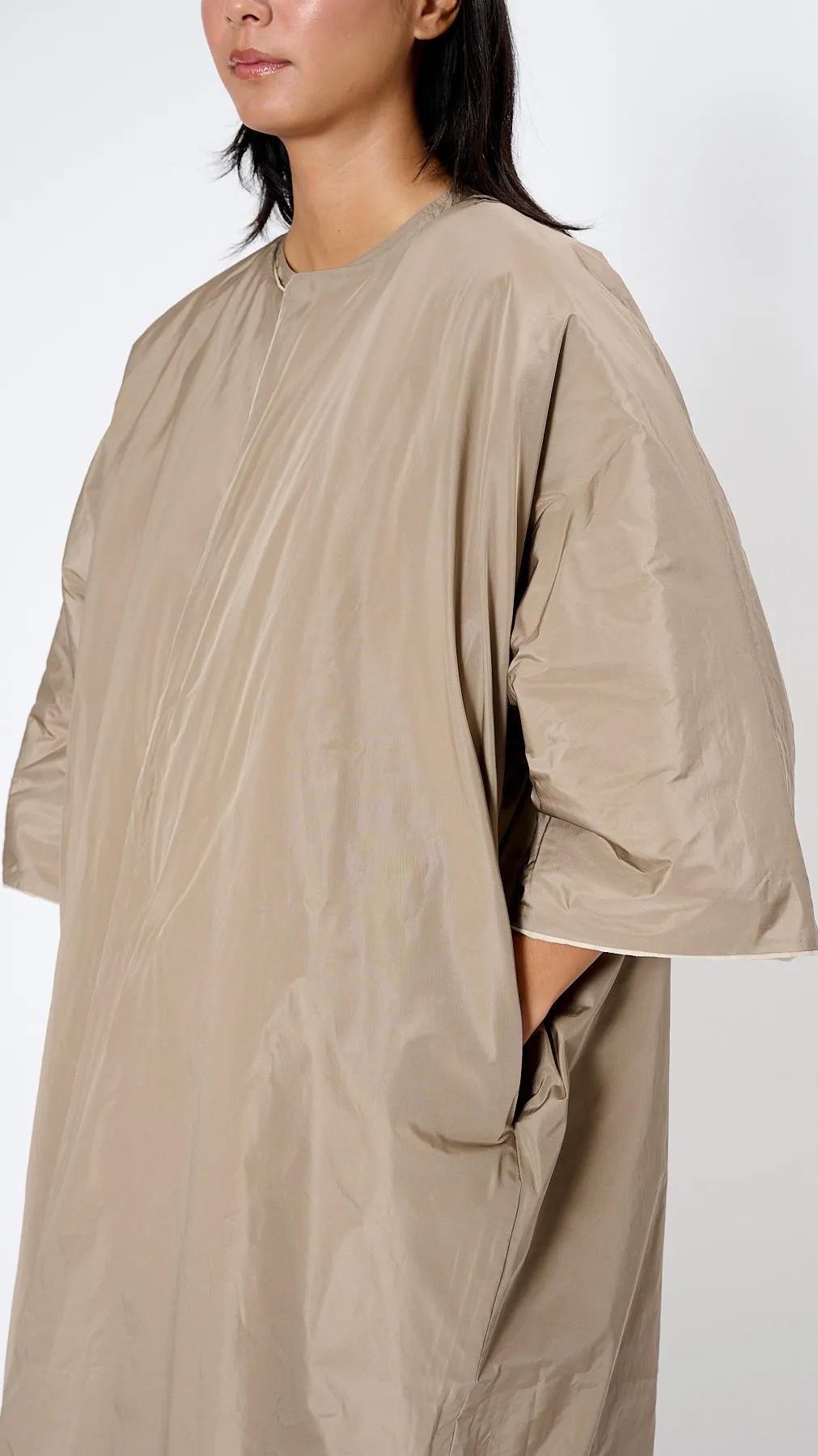 Carola Reversible Padded Coat in Shell