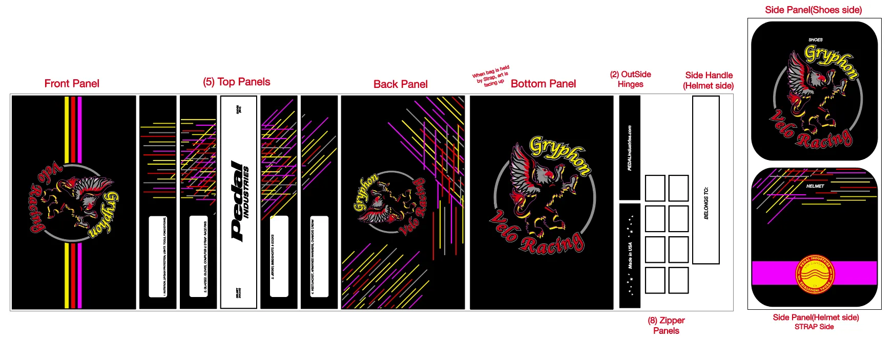 Gryphon Velo Racing RACEDAY BAG™
