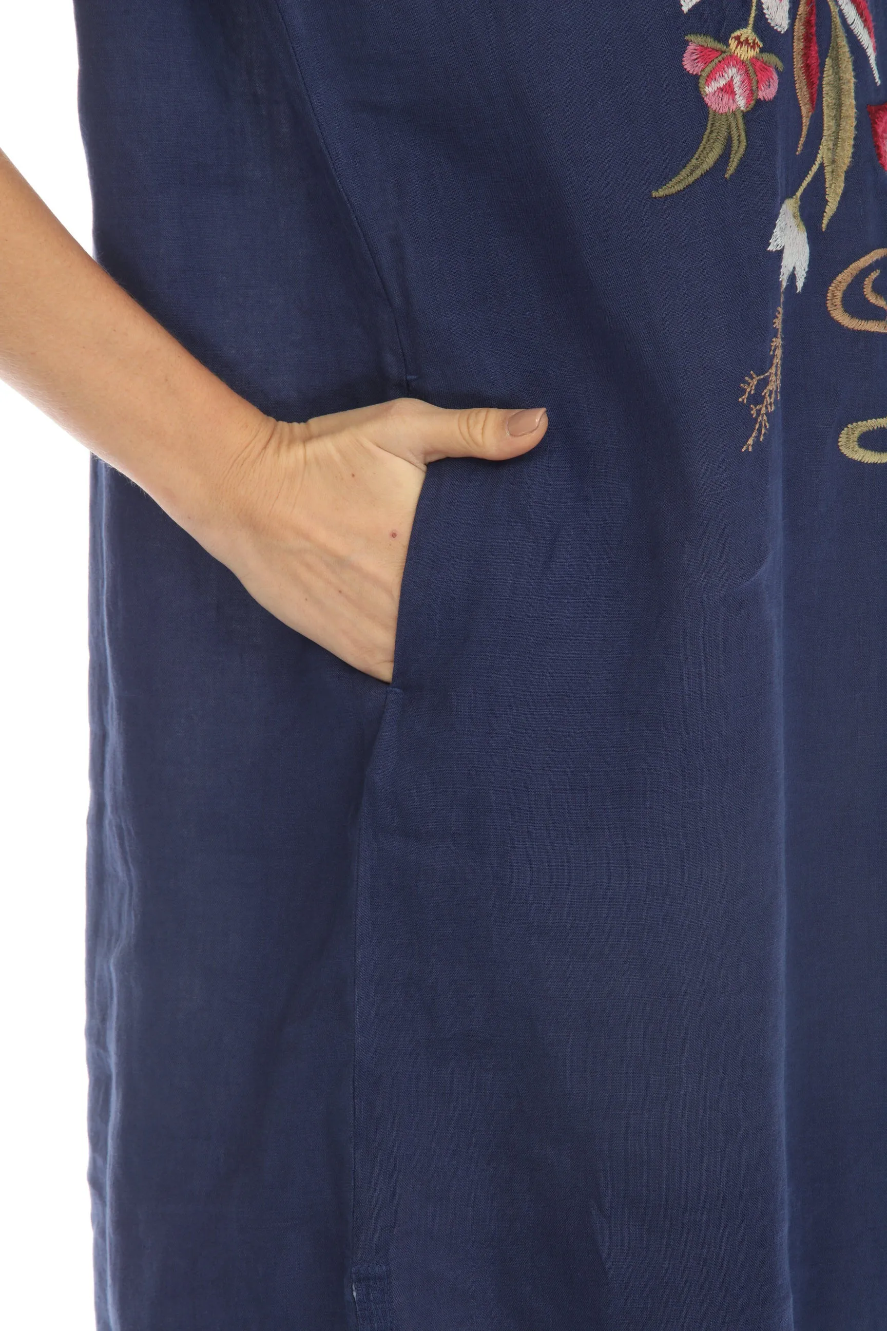 Johnny Was JWLA Maisie Easy Button Tunic Dress J36723 Boho Chic