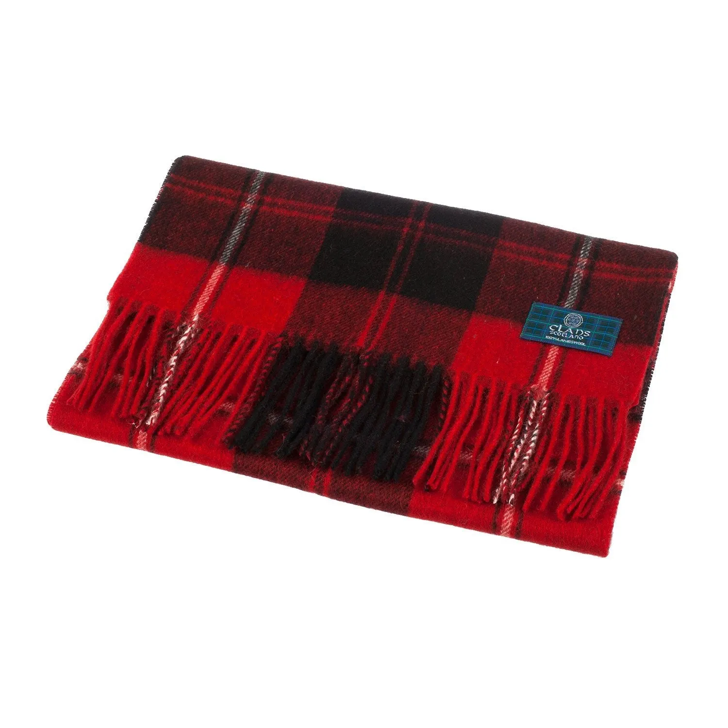 Lambswool Scottish Tartan Clan Scarf  Cunningham