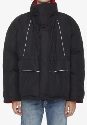 Logo Parka in Tech Fabric
