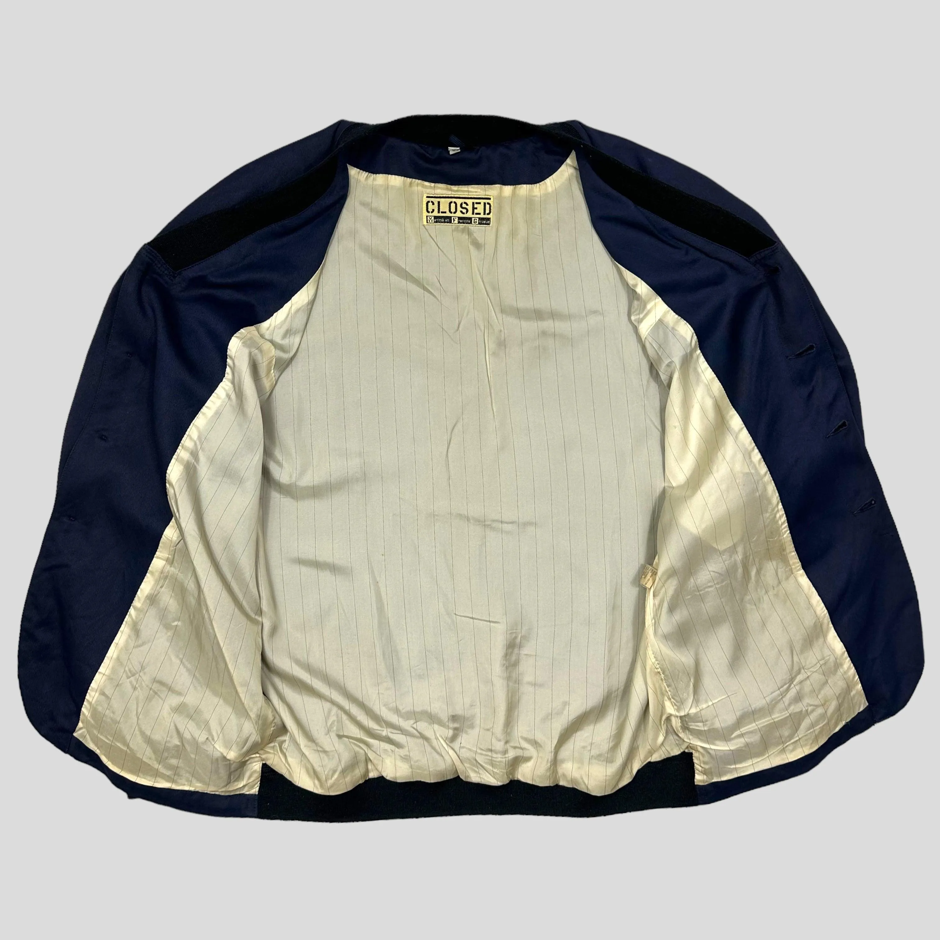 M FG 80’s CLOSED Kimono Bomber Jacket - L
