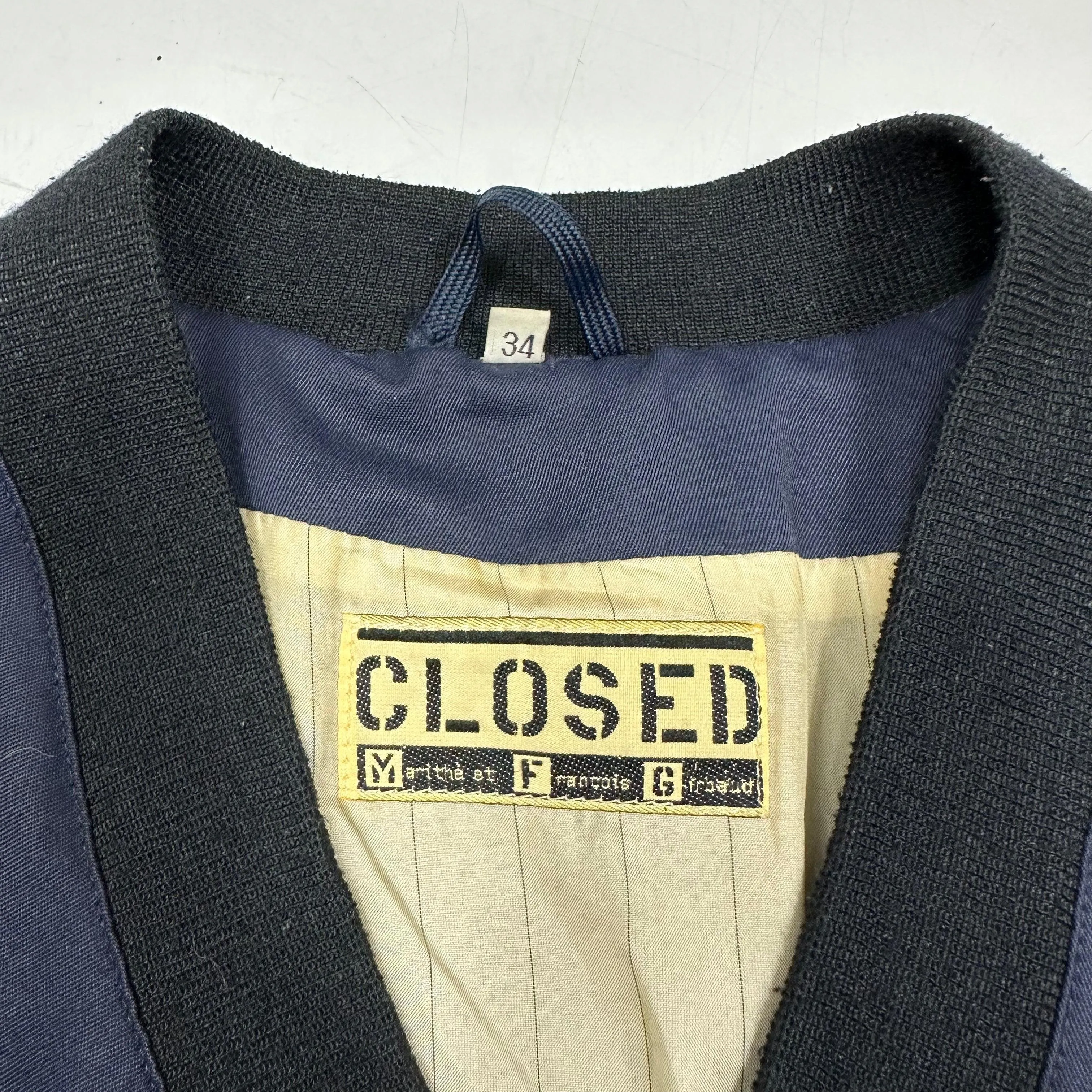 M FG 80’s CLOSED Kimono Bomber Jacket - L