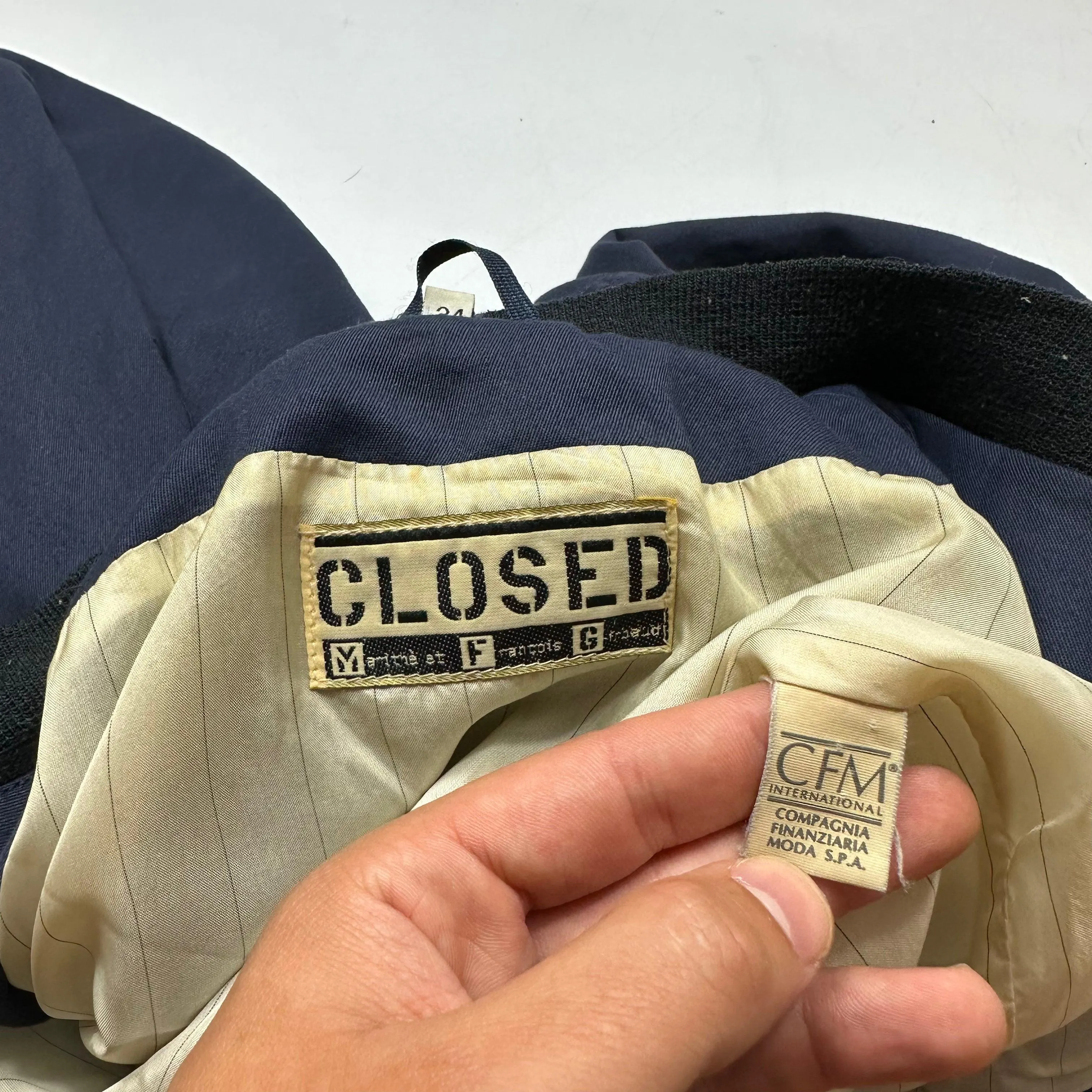 M FG 80’s CLOSED Kimono Bomber Jacket - L