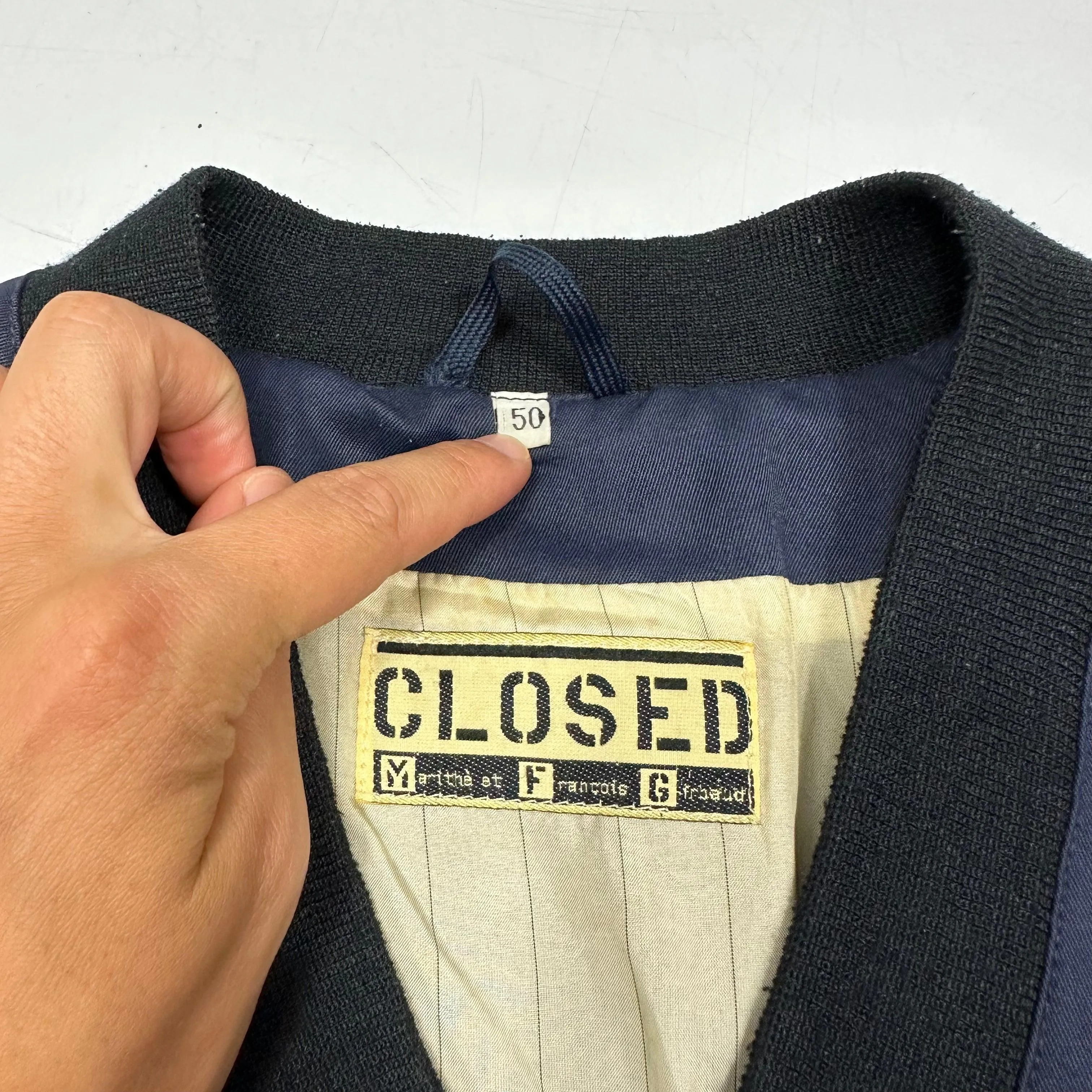 M FG 80’s CLOSED Kimono Bomber Jacket - L