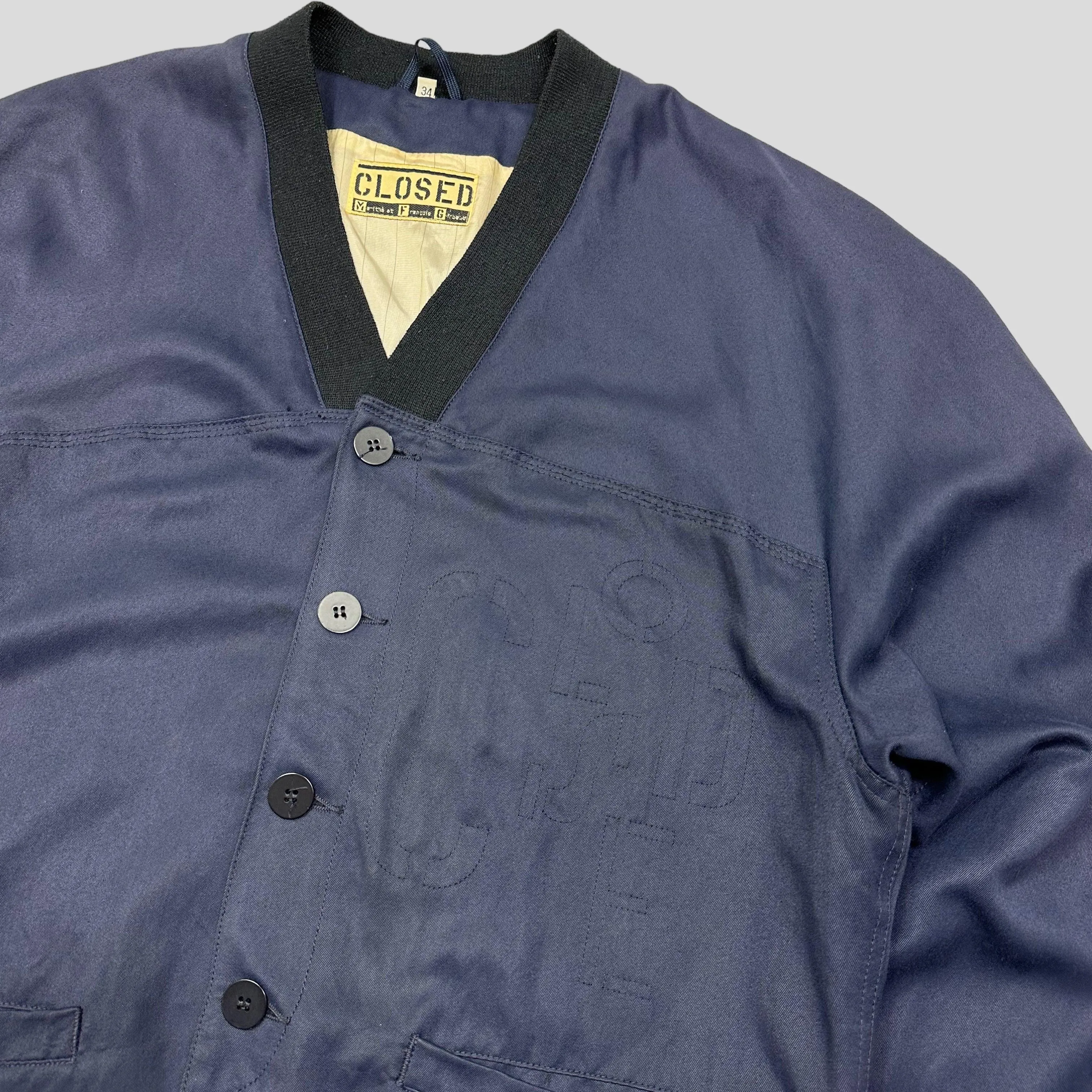 M FG 80’s CLOSED Kimono Bomber Jacket - L