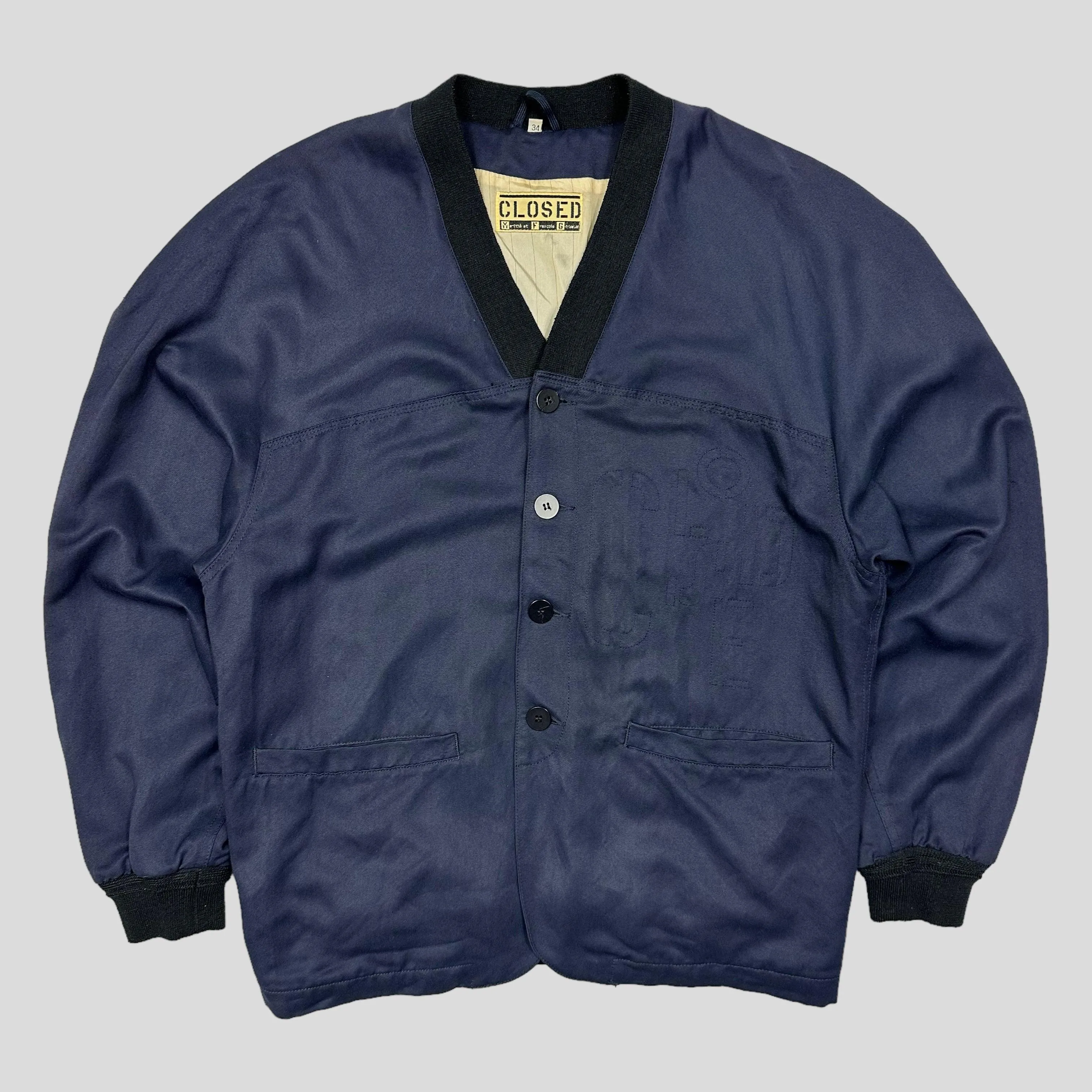 M FG 80’s CLOSED Kimono Bomber Jacket - L