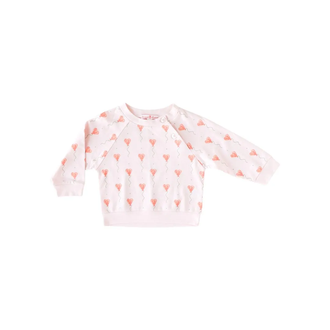 Pink Heart Balloon Legging Set