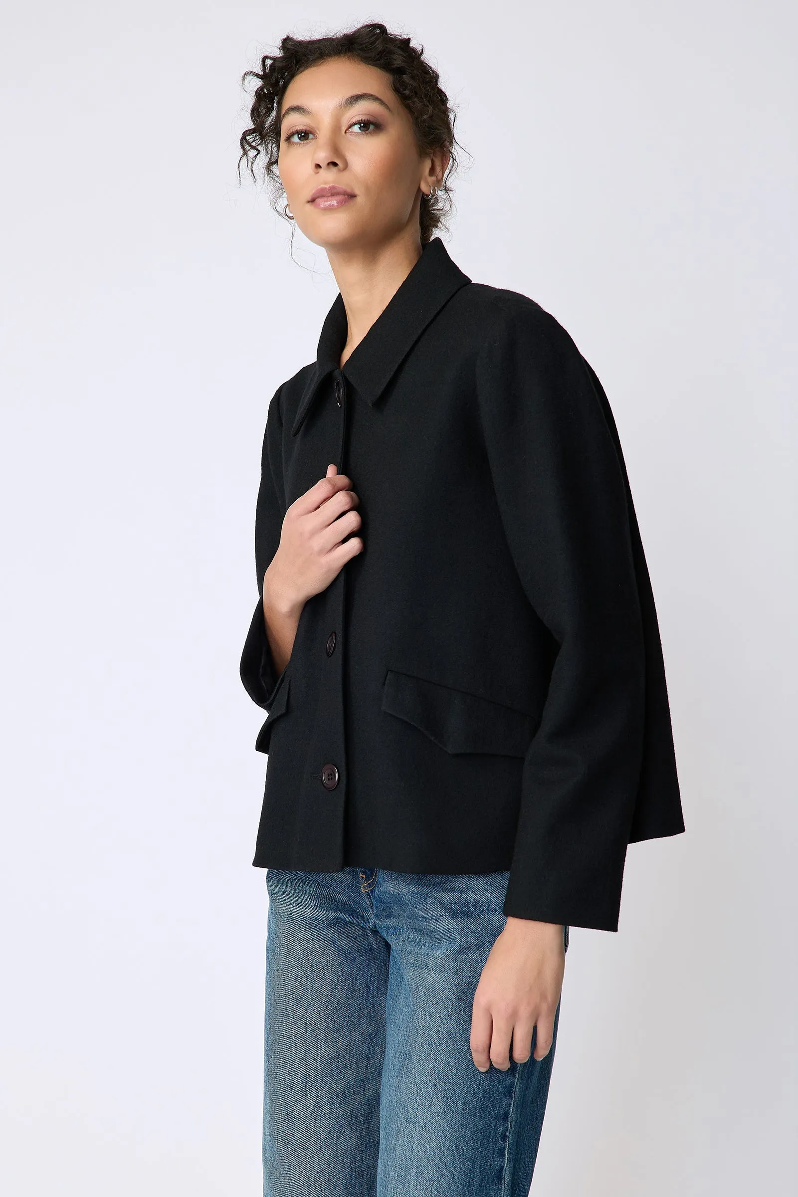 Sylvie FJ Swing Jacket - Black