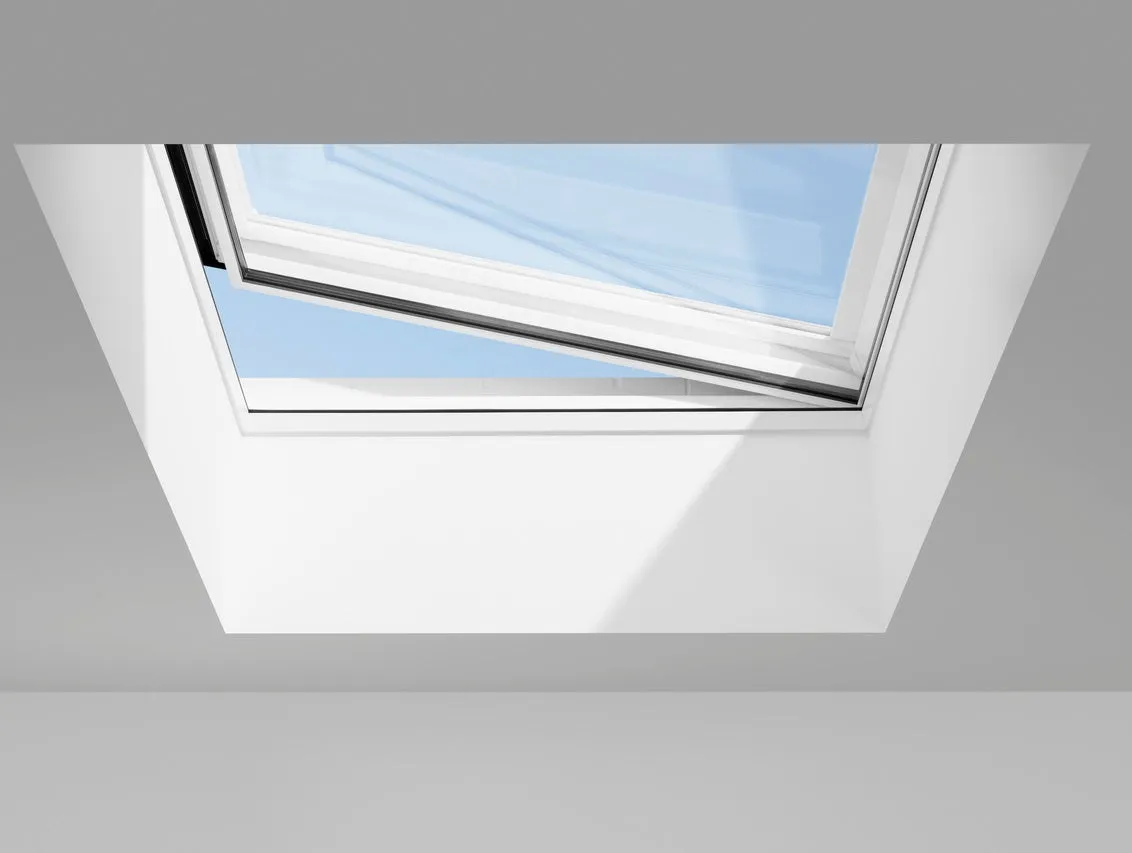 VELUX CVU 080080 1093 INTEGRA® SOLAR Curved Glass Rooflight Package 80 x 80 cm (Including CVU Triple Glazed Base & ISU Curved Glass Top Cover)