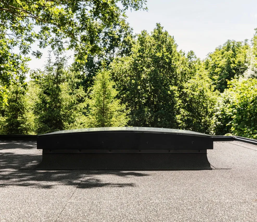 VELUX CVU 080080 1093 INTEGRA® SOLAR Curved Glass Rooflight Package 80 x 80 cm (Including CVU Triple Glazed Base & ISU Curved Glass Top Cover)