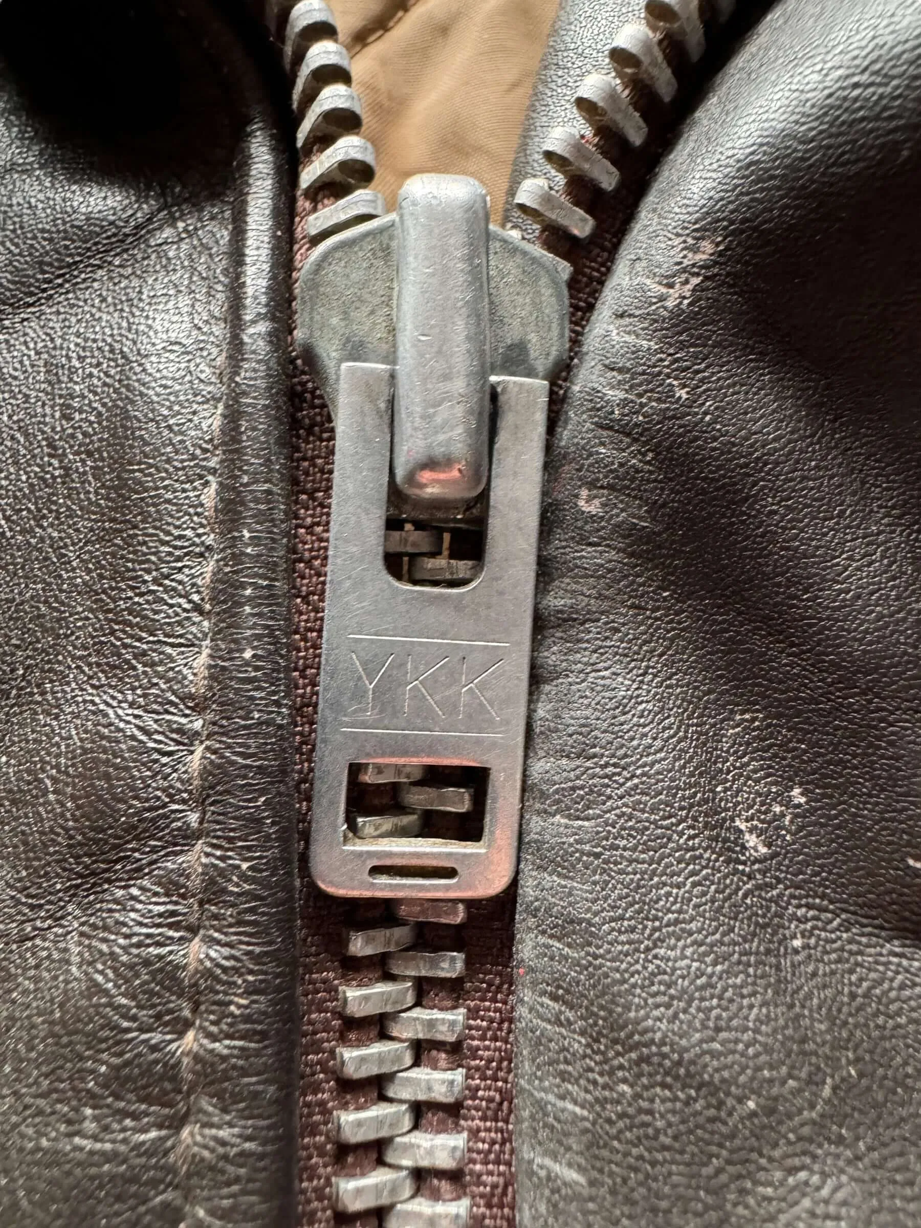 Vintage Schott IS 674 Leather Flight Jacket SZ 42