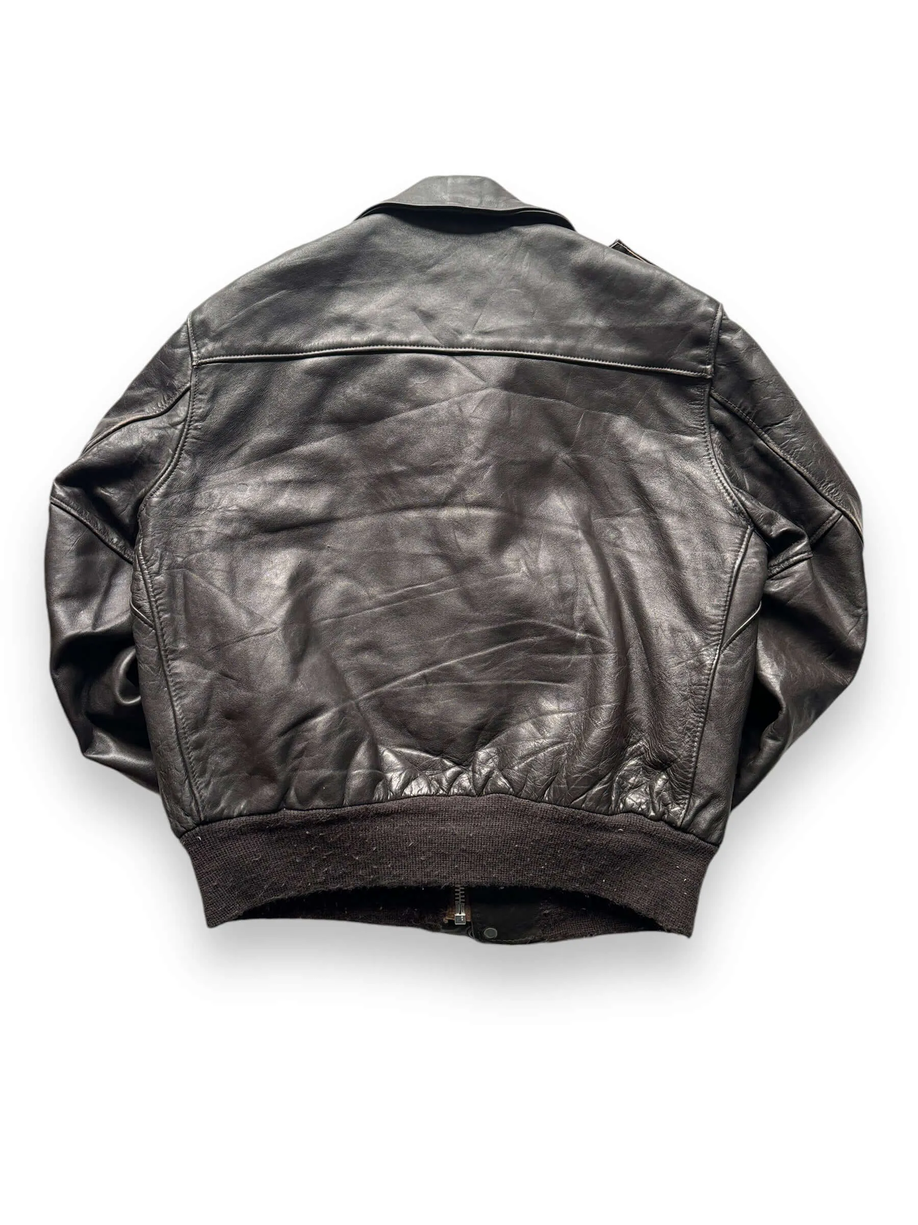 Vintage Schott IS 674 Leather Flight Jacket SZ 42